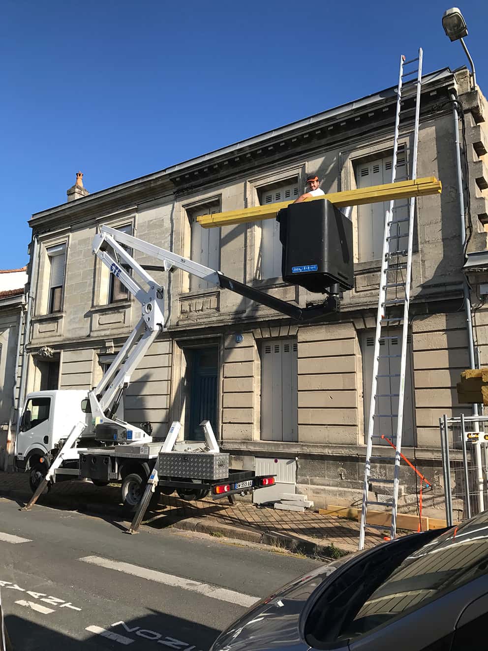 Travaux de rénovation couverture